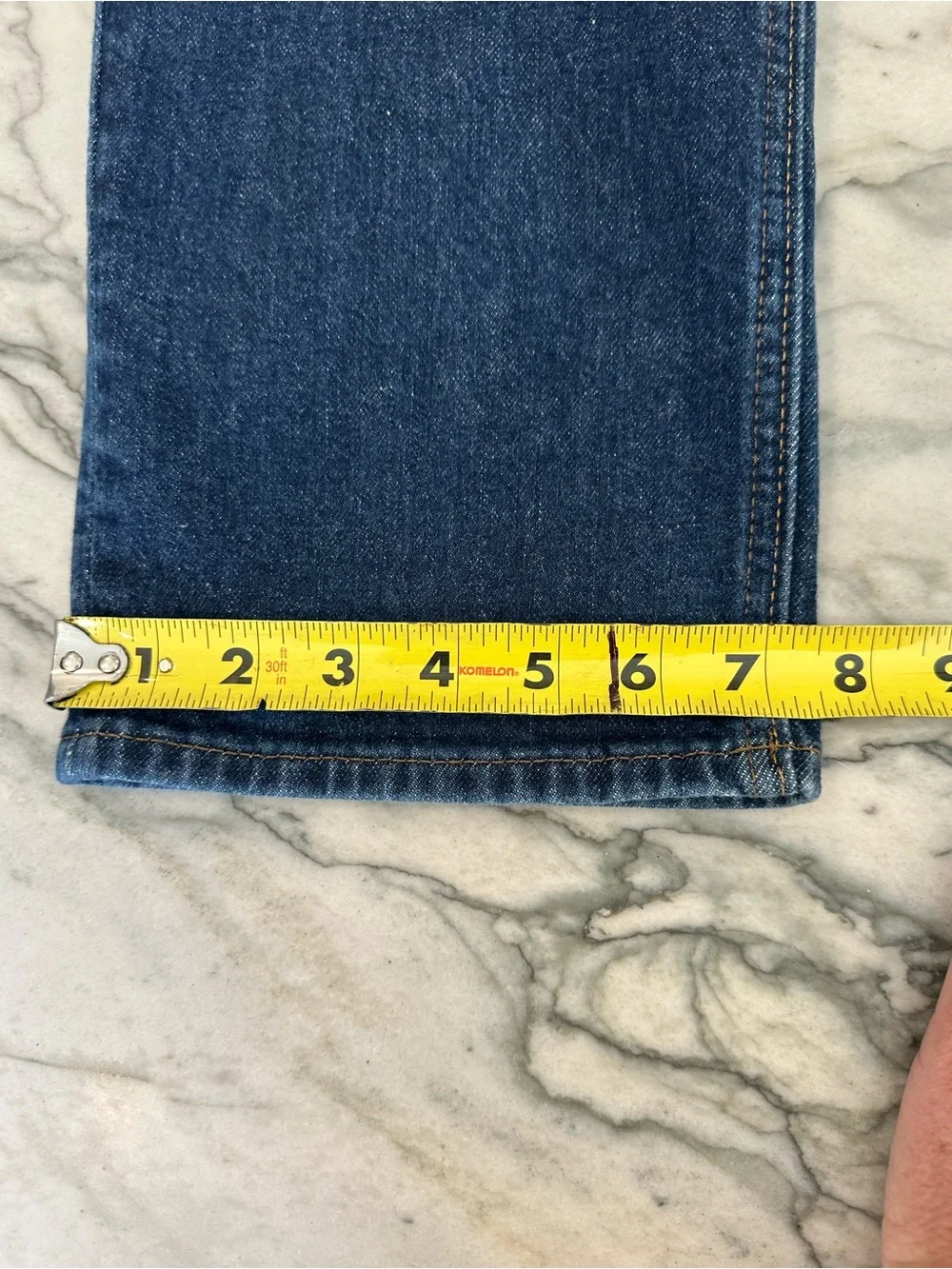Banana Republic Men's Dark Blue Straight Jeans - Worn once